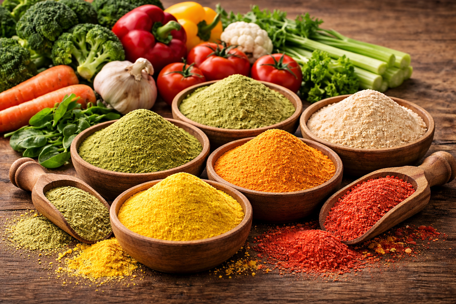 Dehydrated Vegetable Powders